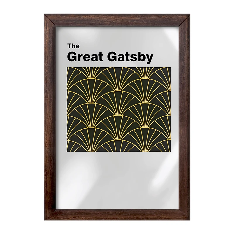 تابلو خندالو طرح گتسبی بزرگ (The Great Gatsby) کد F13804