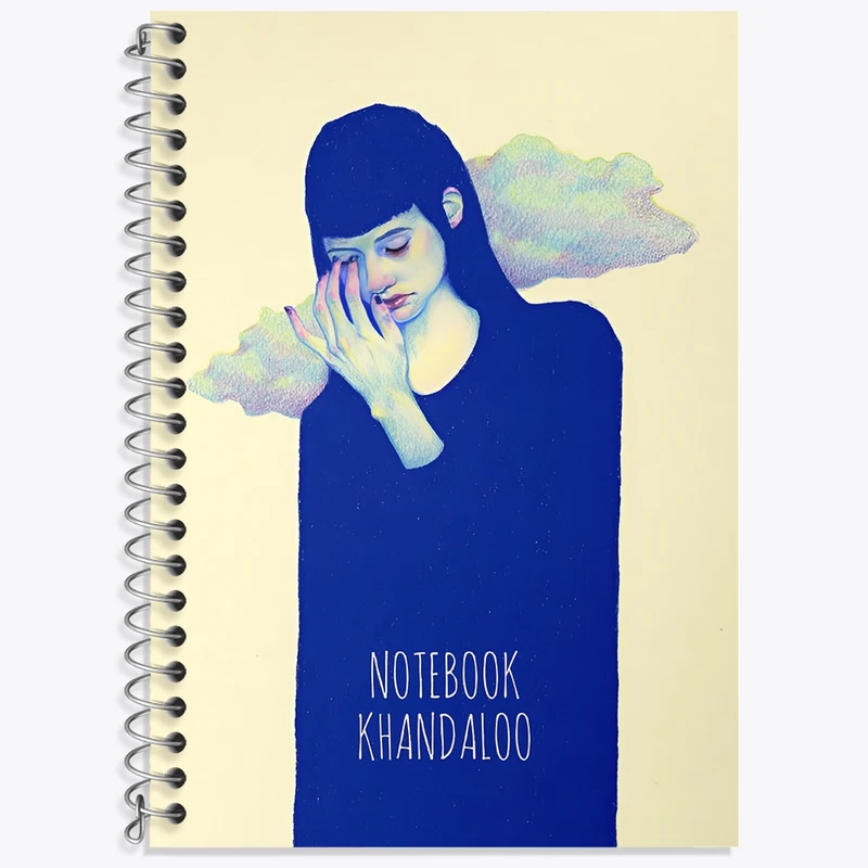 دفتر لغت 50 برگ خندالو طرح دخترانه فانتزی کد N7766