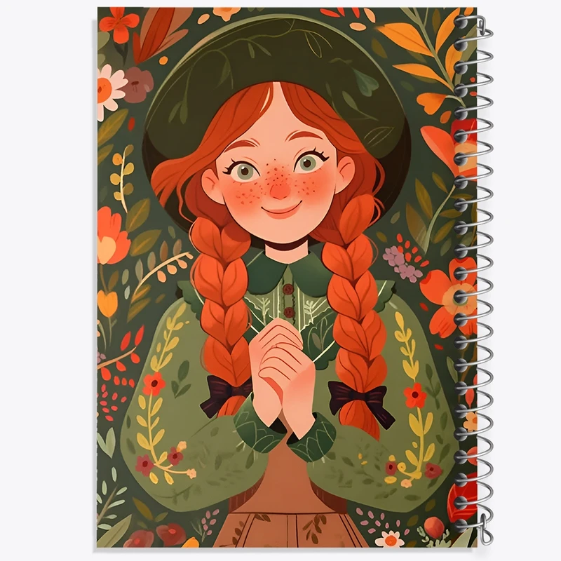 دفتر شطرنجی 50 برگ خندالو طرح دخترانه کد F11682