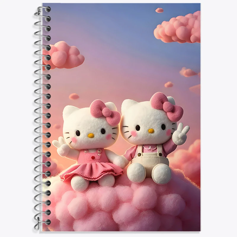 دفتر نت موسیقی 50 برگ خندالو طرح هلو کیتی کد F9184