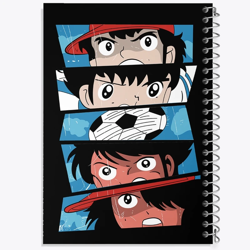 دفتر ژورنال نویسی 50 برگ خندالو مدل نقطه ای طرح فوتبالیست ها کد N7926