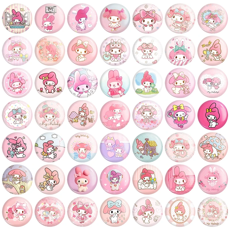 مگنت خندالو مدل ملودی (My Melody) کد 205 مجموعه 49 عددی