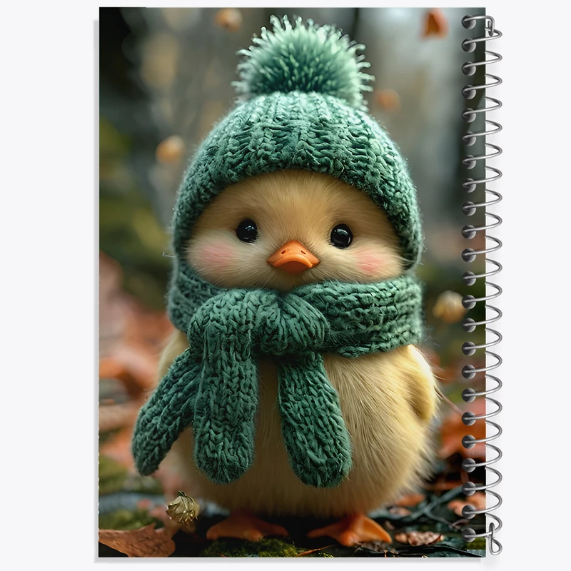 دفتر نقاشی 50 برگ خندالو طرح جوجه اردک کد F12800