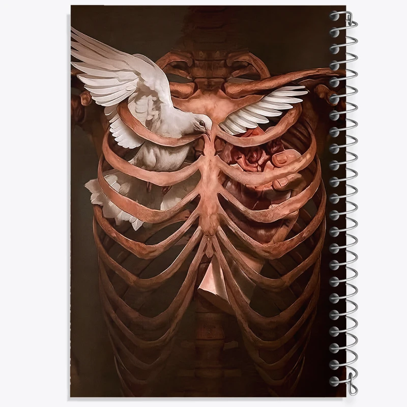 دفتر مشق 50 برگ خندالو طرح حبس در سینه کد F10704