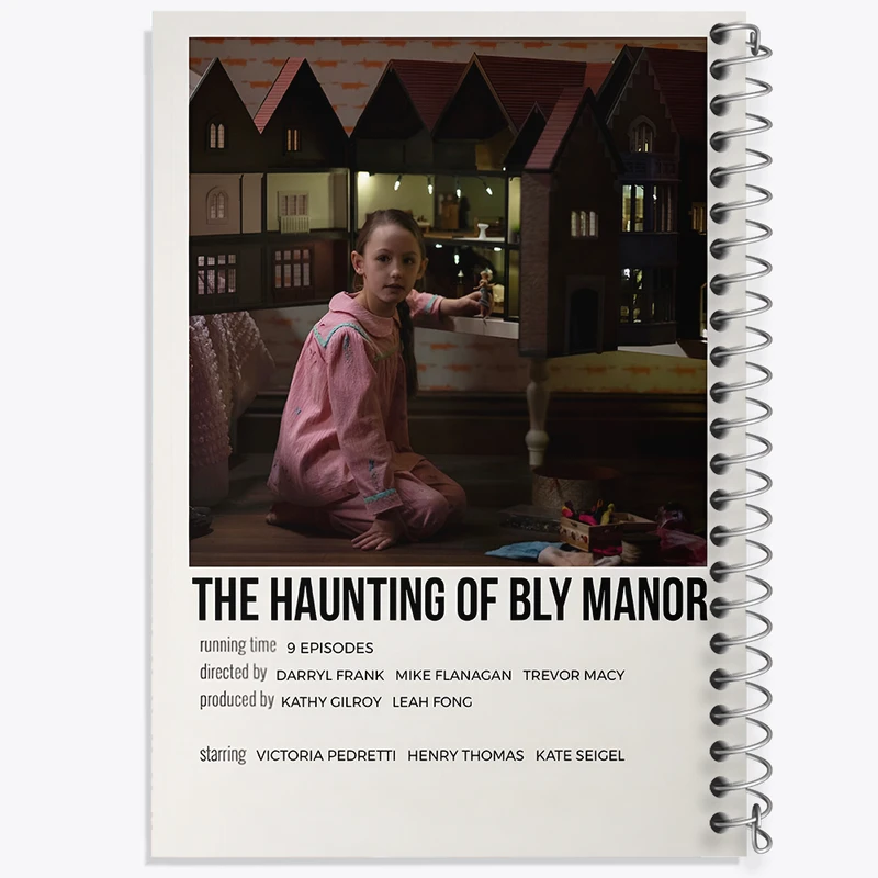 دفتر نقاشی 50 برگ خندالو طرح The Haunting of Bly Manor کد F13006