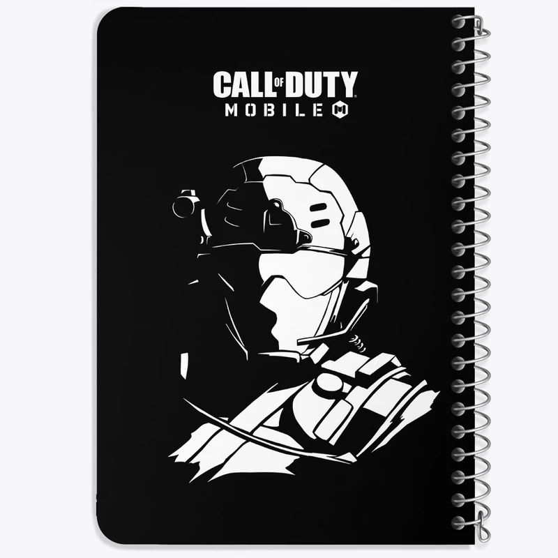 دفتر یادداشت 50 برگ خندالو طرح کال آف دیوتی (Call Of Duty) کد N3600