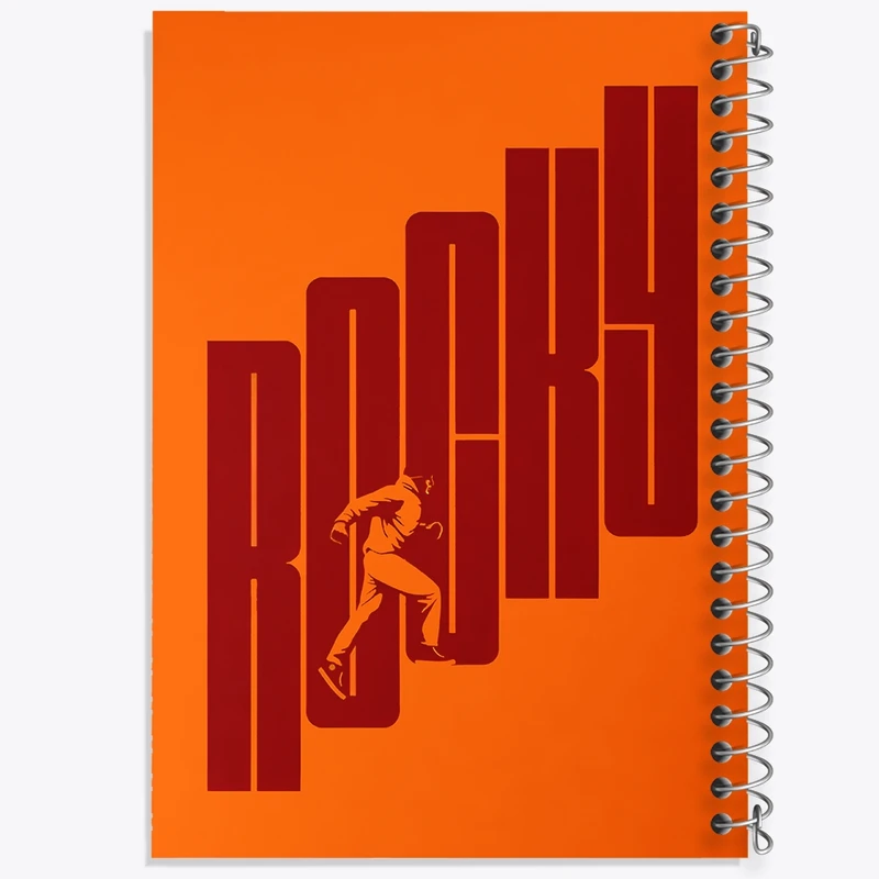 دفتر طراحی 50 برگ خندالو طرح راکی (Rocky) کد F10641