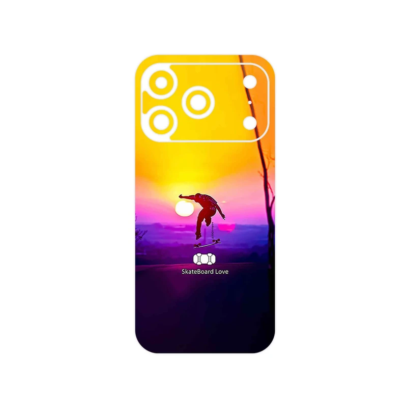 برچسب پوششی ماهوت مدل Skateboard مناسب برای گوشی موبایل اپل iPhone 17 Pro