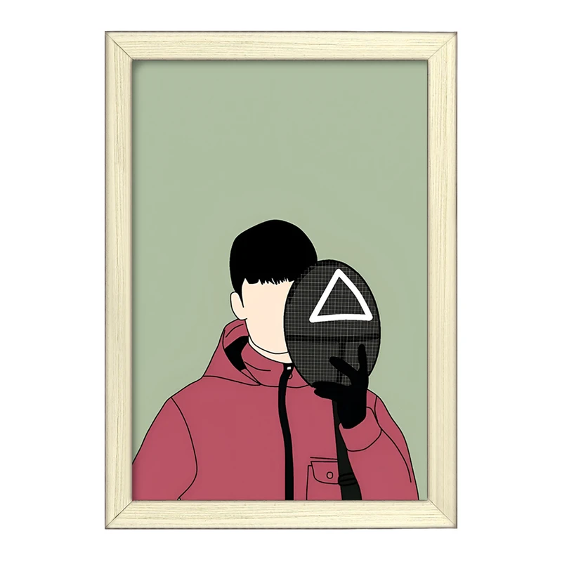 تابلو خندالو طرح بازی مرکب (Squid Game) کد F10139