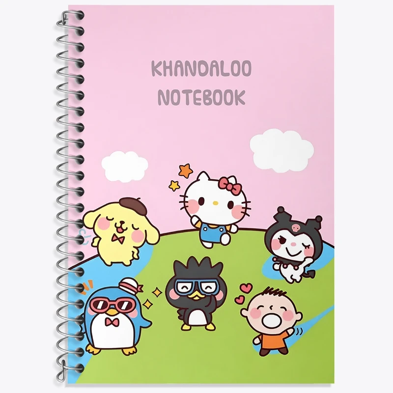 دفتر لغت 50 برگ خندالو طرح کرومی و دوستان کد N9063