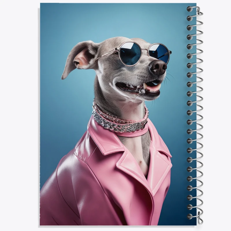 دفتر مشق 100 برگ خندالو طرح سگ بامزه کد F3030