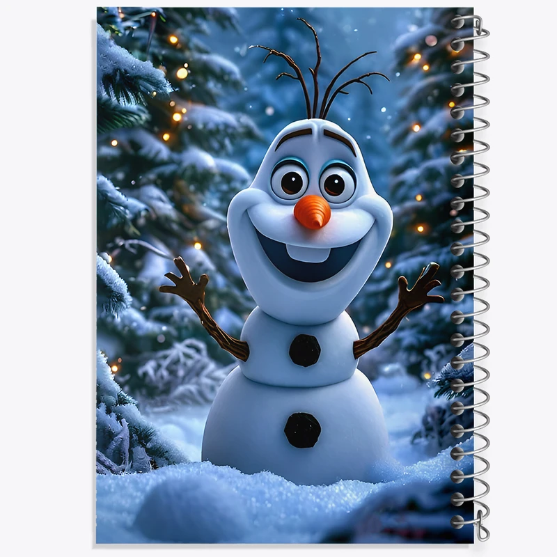 دفتر مشق 50 برگ خندالو طرح الاف فروزن کد F9525