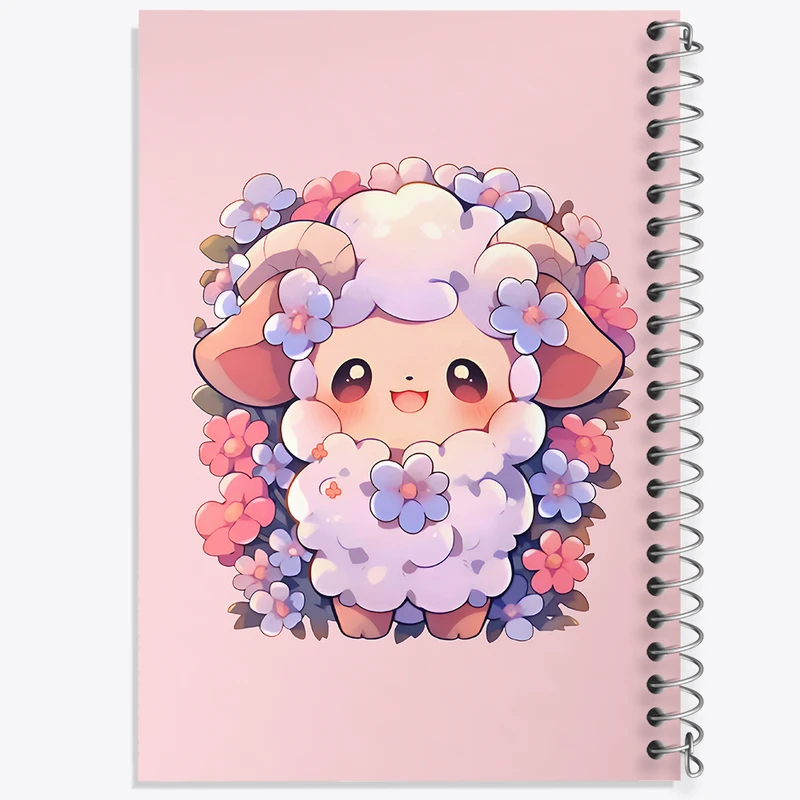 دفتر نقاشی 50 برگ خندالو طرح قوچ بانمک کد N6723