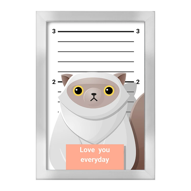 تابلو خندالو طرح گربه (Cat) کد F2288