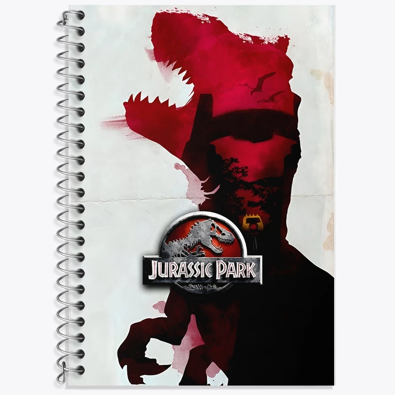 دفتر لغت 50 برگ خندالو طرح ژوراسیک (Jurassic Park) کد F13791