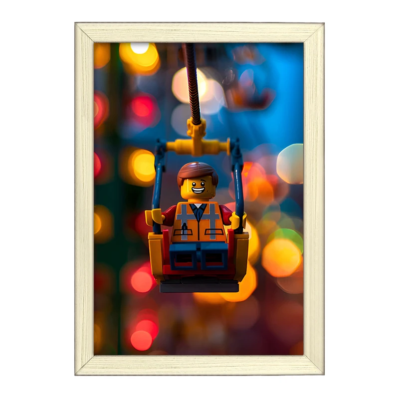 تابلو خندالو طرح لگو (Lego) کد F6549