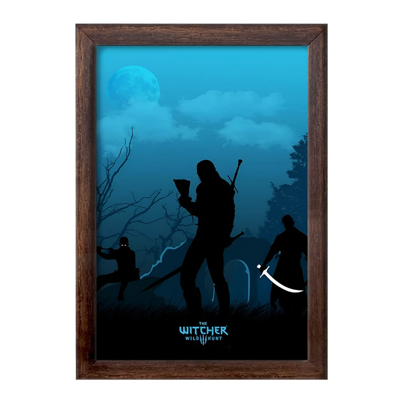 تابلو خندالو طرح ویچر (The Witcher) کد F13612
