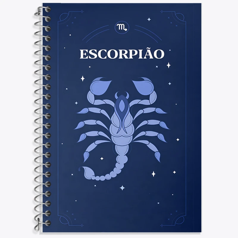 دفتر زبان 50 برگ خندالو مدل دو خط طرح ماه تولد آبان کد F10865