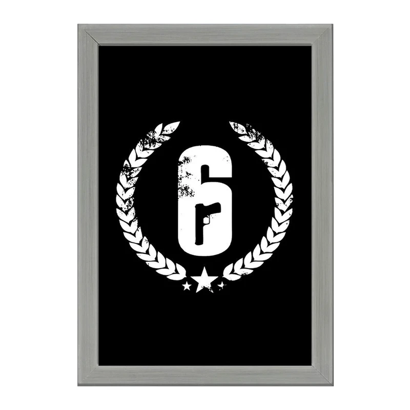 تابلو خندالو طرح رینبو سیکس Rainbow Six  کد 10319