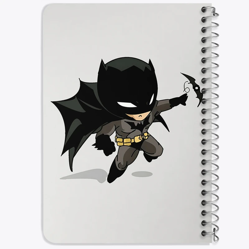 دفتر یادداشت 50 برگ خندالو طرح بتمن (Batman) کد F3969