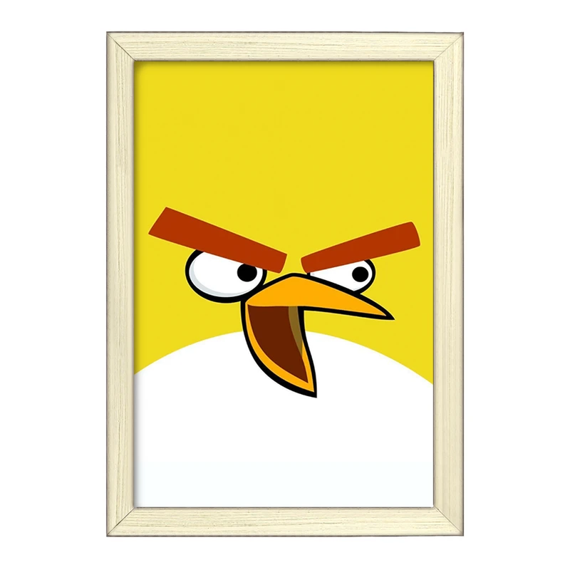 تابلو خندالو طرح چاک پرندگان خشمگین Angry Birds  کد 13854