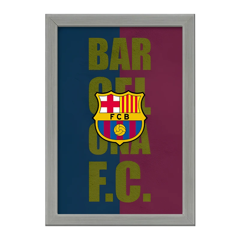 تابلو خندالو طرح بارسلونا (Barcelona) کد F11678