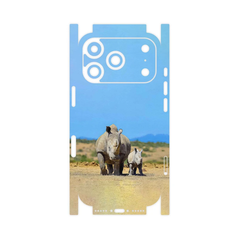 برچسب پوششی ماهوت مدل Rhino-FullSkin مناسب برای گوشی موبایل اپل iPhone 17 Pro