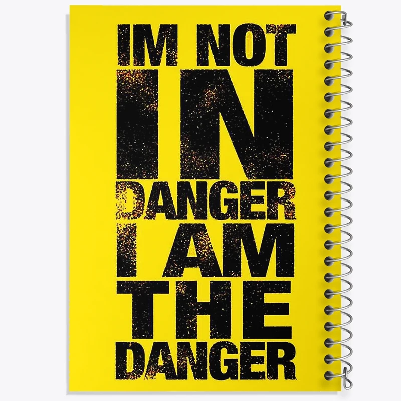 دفتر طراحی 50 برگ خندالو طرح سریال بریکینگ بد Breaking Bad  کد 3162