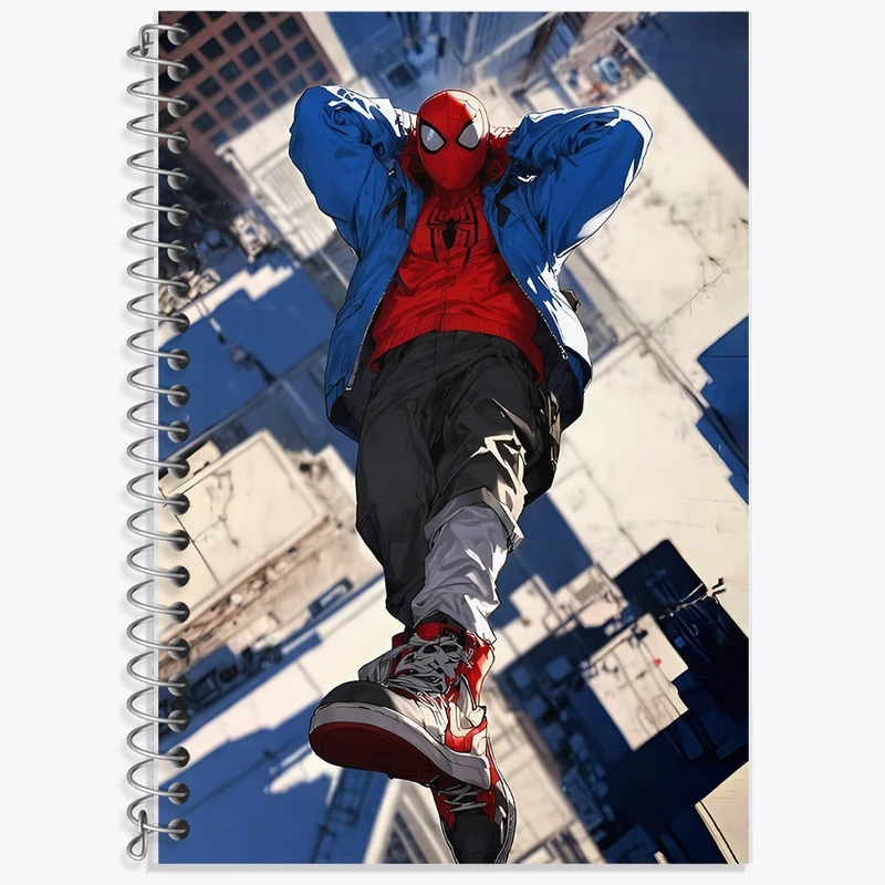 دفتر لغت 50 برگ خندالو طرح مرد عنکبوتی کد F8994