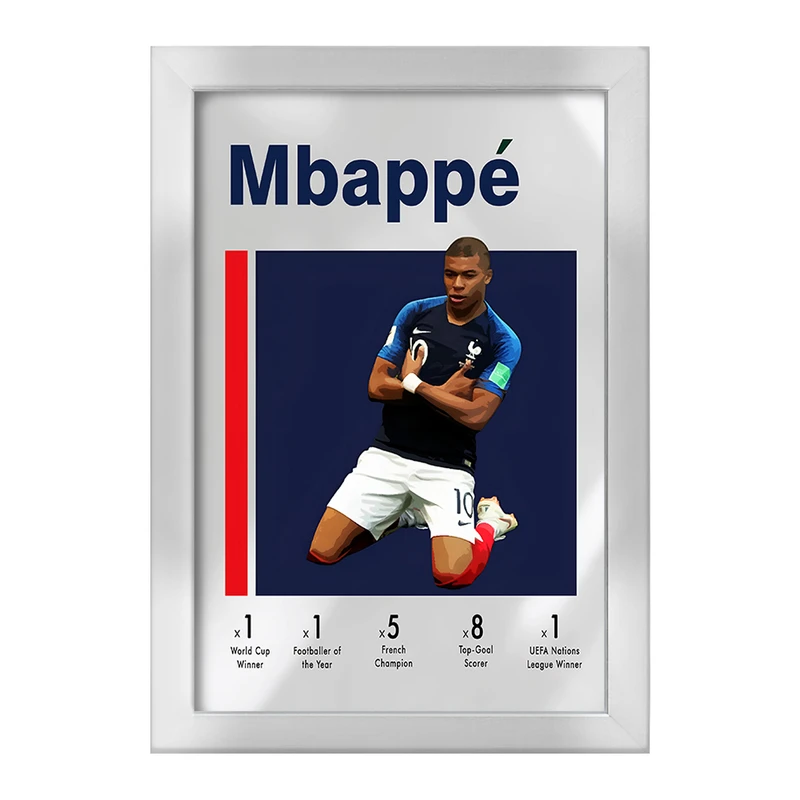 تابلو خندالو طرح کیلیان امباپه کد F13877