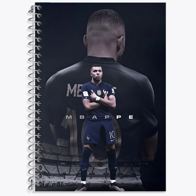 دفتر لغت 50 برگ خندالو طرح کیلیان امباپه کد F14270