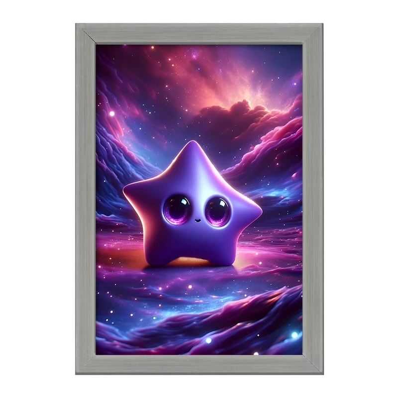 تابلو خندالو طرح ستاره ی کهکشانی کد F7543