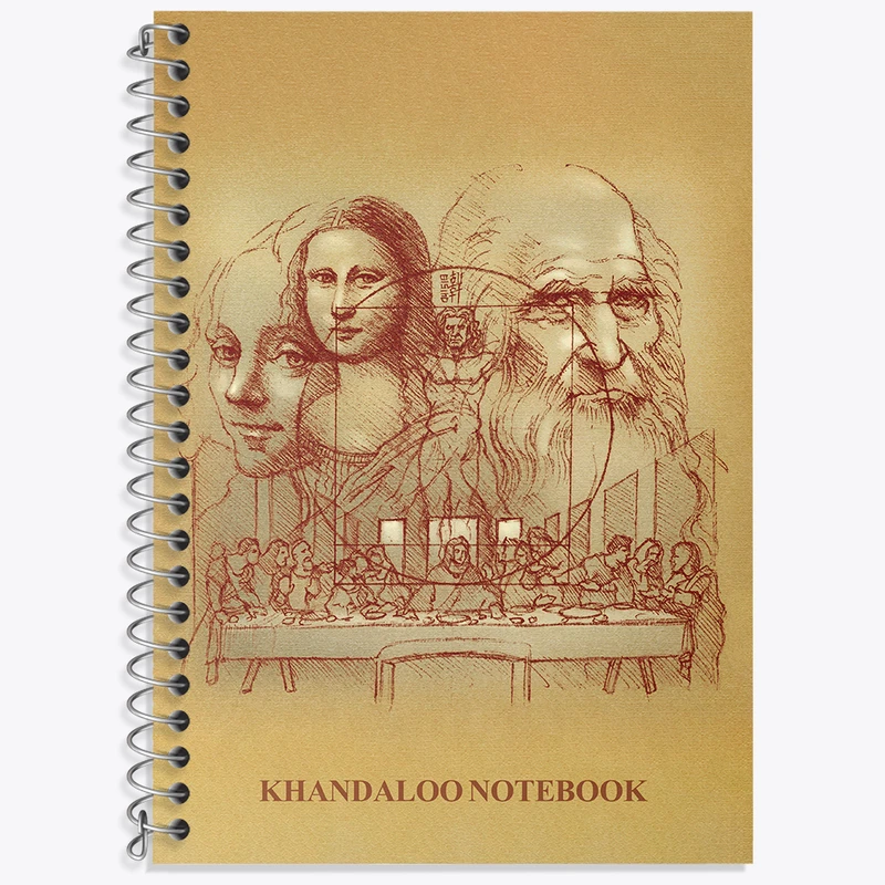 دفتر نت موسیقی 50 برگ خندالو طرح هنر (Art) کد N8035