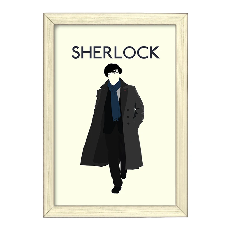 تابلو خندالو طرح شرلوک هولمز Sherlock Holmes  کد 10162