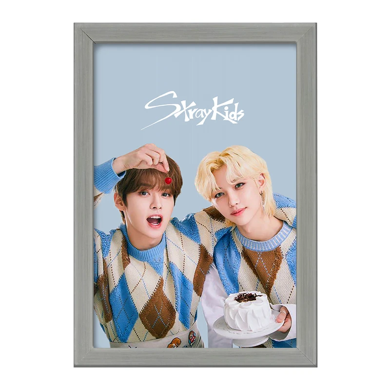 تابلو خندالو طرح مینهو و فلیکس گروه استری کیدز Stary Kids  کد 16890