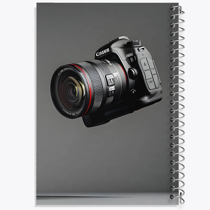 دفتر شطرنجی 50 برگ خندالو طرح دوربین عکاسی کد F9503