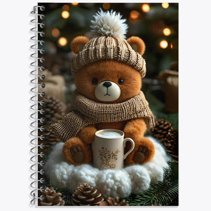 دفتر لغت 50 برگ خندالو طرح خرس بامزه کد F8948