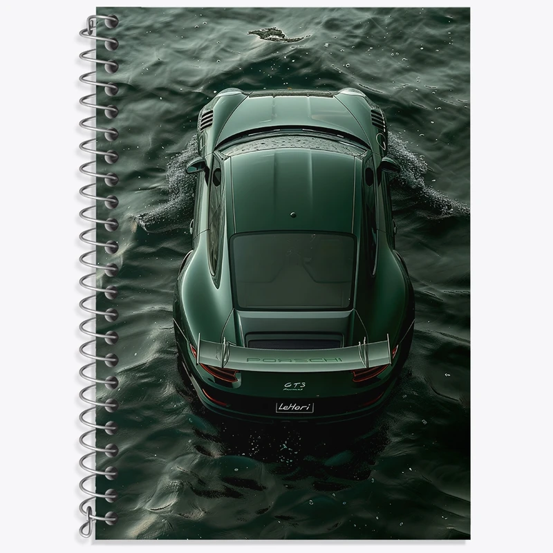 دفتر لغت 50 برگ خندالو طرح ماشین اسپرت کد F3671