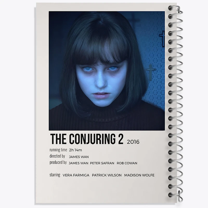 دفتر مشق 50 برگ خندالو طرح احضار (The Conjuring) کد F13119