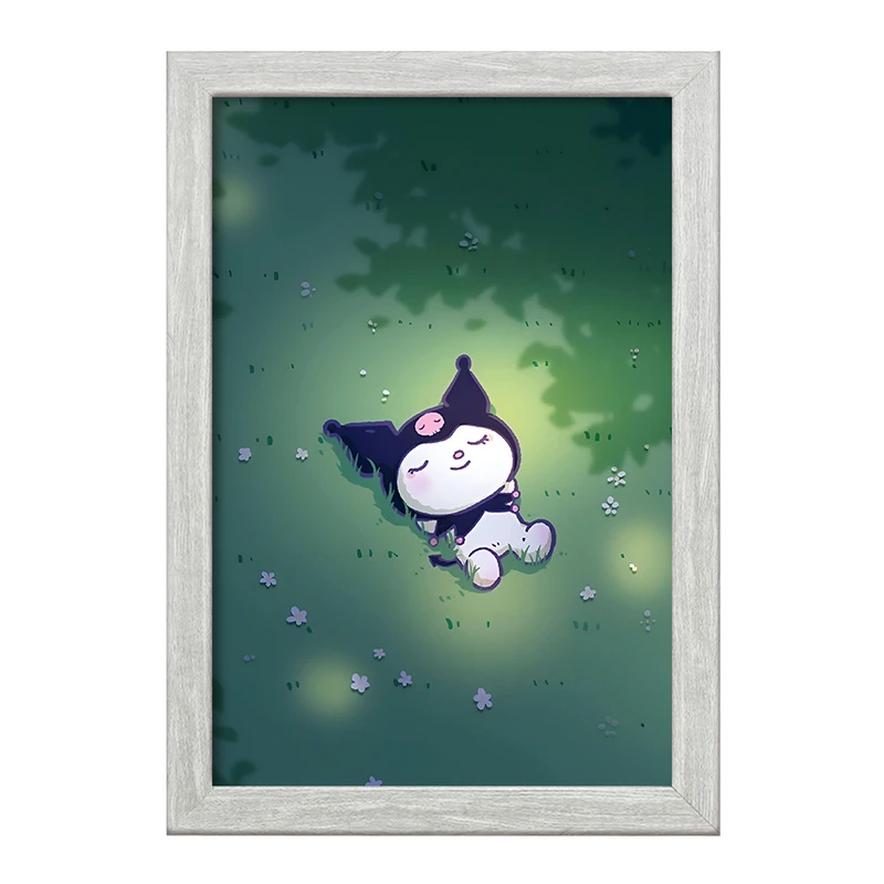 تابلو خندالو طرح کرومی (Kuromi) کد F10291