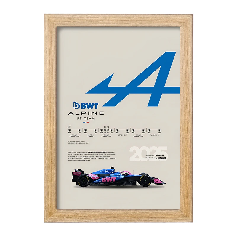 تابلو خندالو طرح آلپاین (Alpine) کد F13490