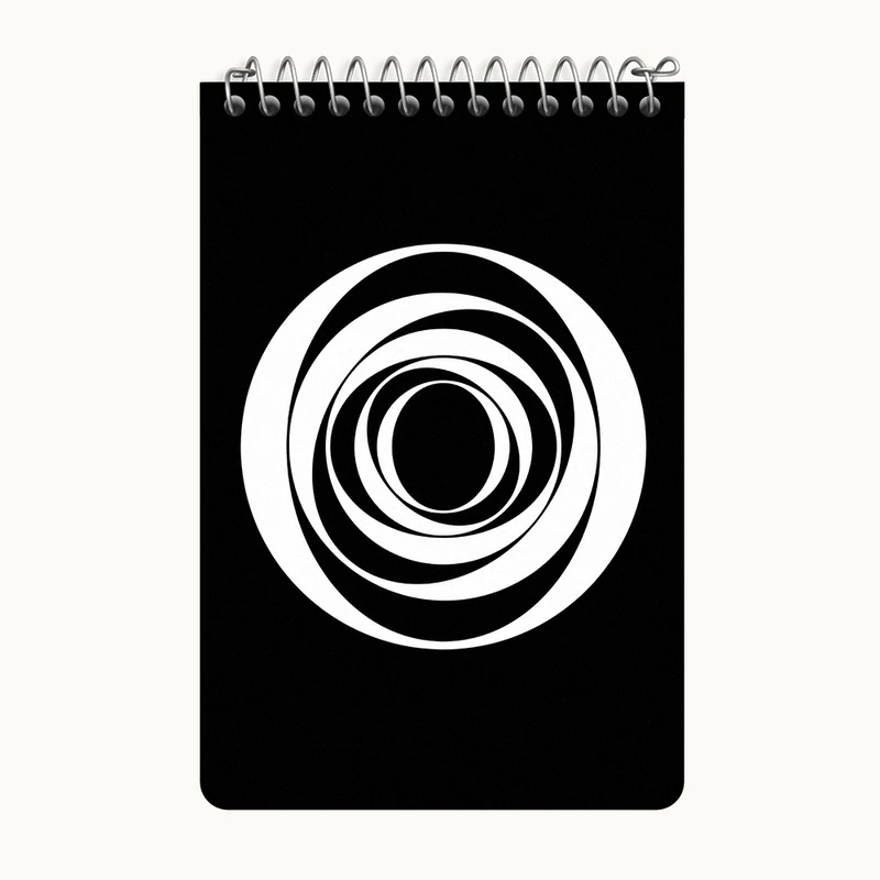 دفتر یادداشت 50 برگ خندالو طرح تونل کد F7484