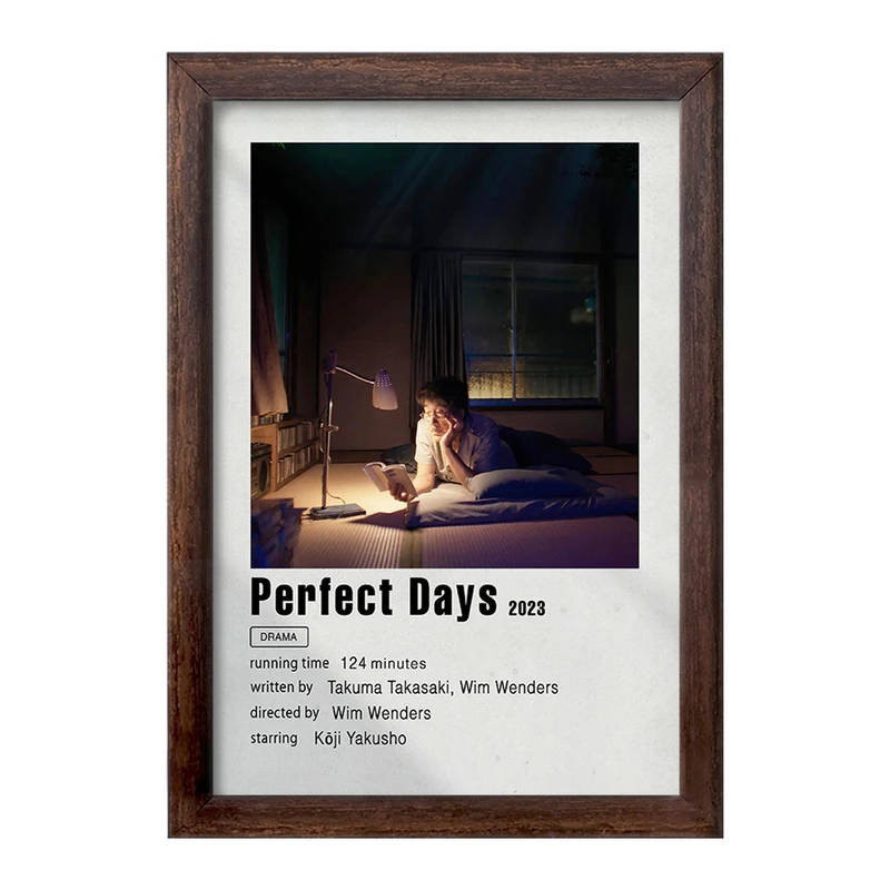 تابلو خندالو طرح روزهای عالی (Perfect Days) کد F11910