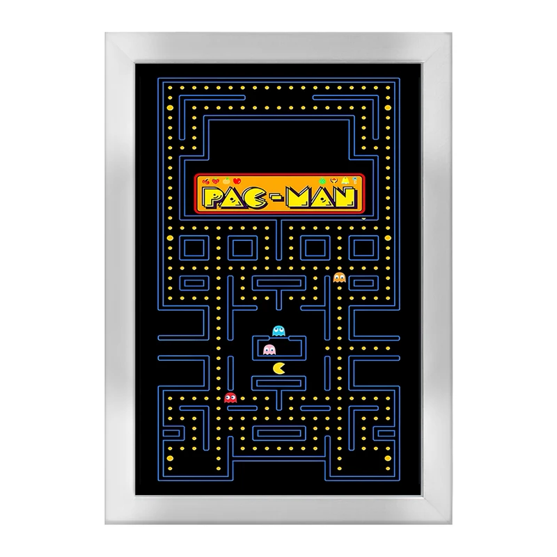 تابلو خندالو طرح پک من (PAC-MAN) کد F10175