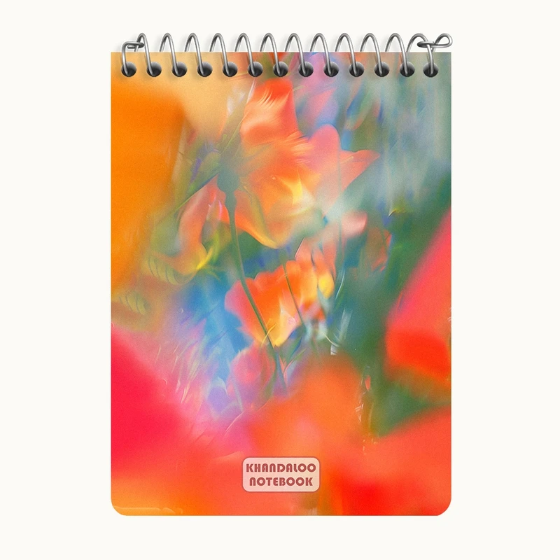 دفتر یادداشت 50 برگ خندالو طرح گل گلی کد N8915