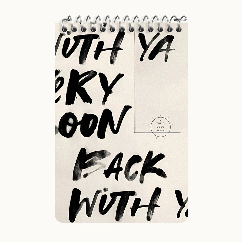 دفتر یادداشت 50 برگ خندالو طرح مفهومی کد F3891