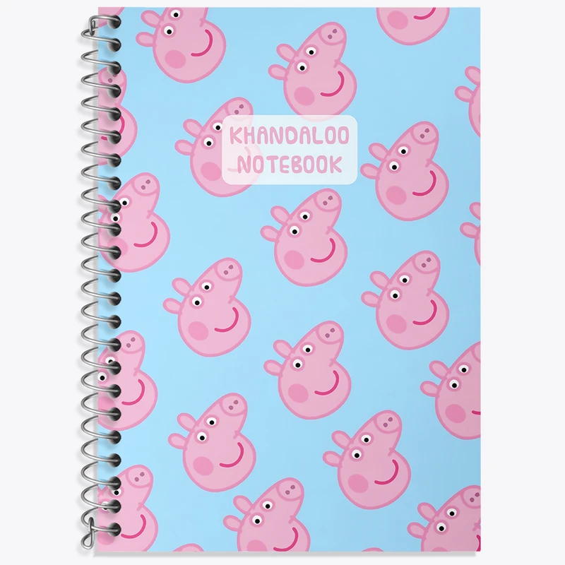 دفتر نت موسیقی 50 برگ خندالو طرح انیمیشن پپا پیگ (Peppa Pig) کد N9248