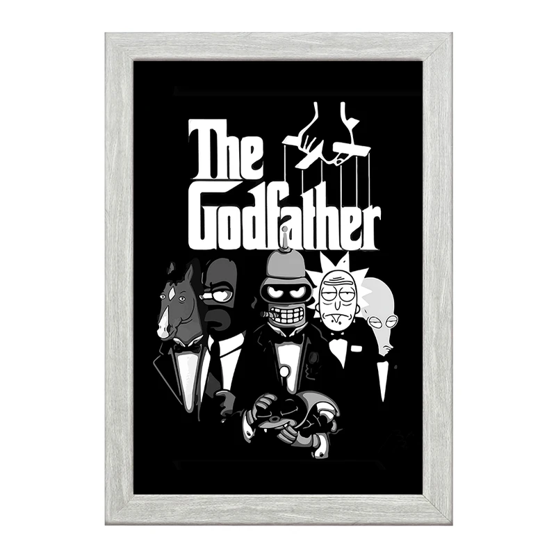 تابلو خندالو طرح شخصیت انیمیشن های معروف کد F4463