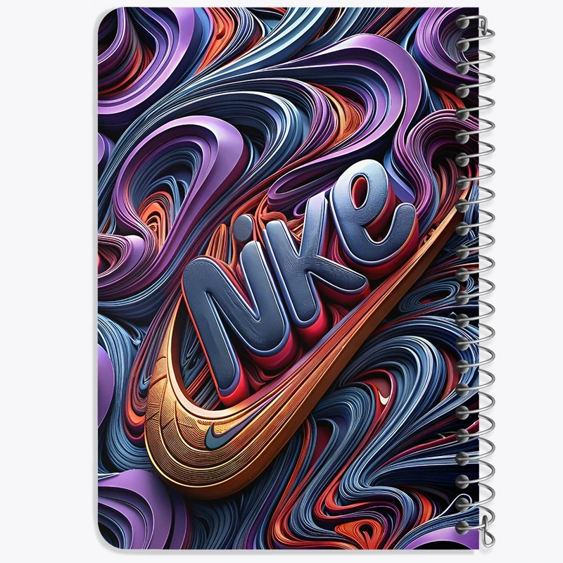دفتر یادداشت 50 برگ خندالو طرح نایک (Nike) کد F7025