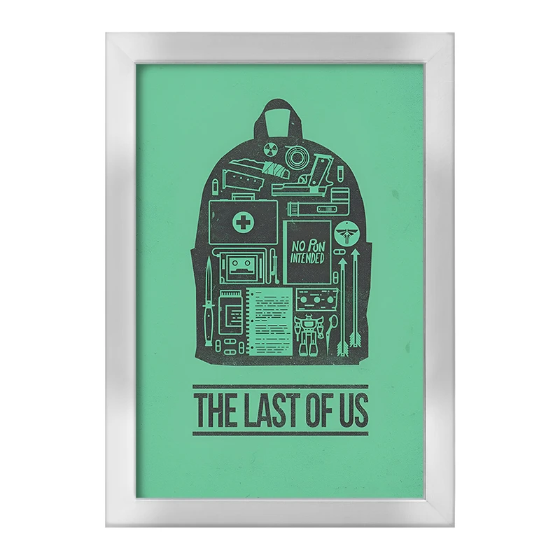تابلو خندالو طرح لست آف آس (The Last Of Us) کد F13596